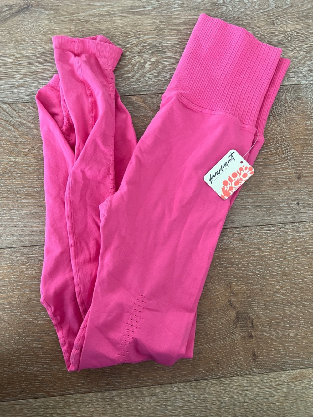 FP Movement by Free People Hot Pink Seamless Leggings
